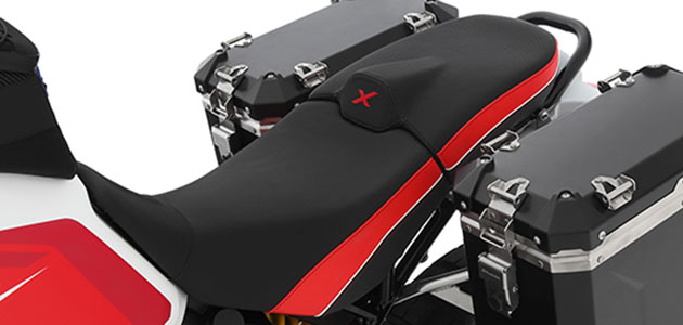 バイクシート デザートX 特注　ローシート(フロントのシートのみ販売) バイクシート デザートX 特注 ローシート(フロントのシートのみ